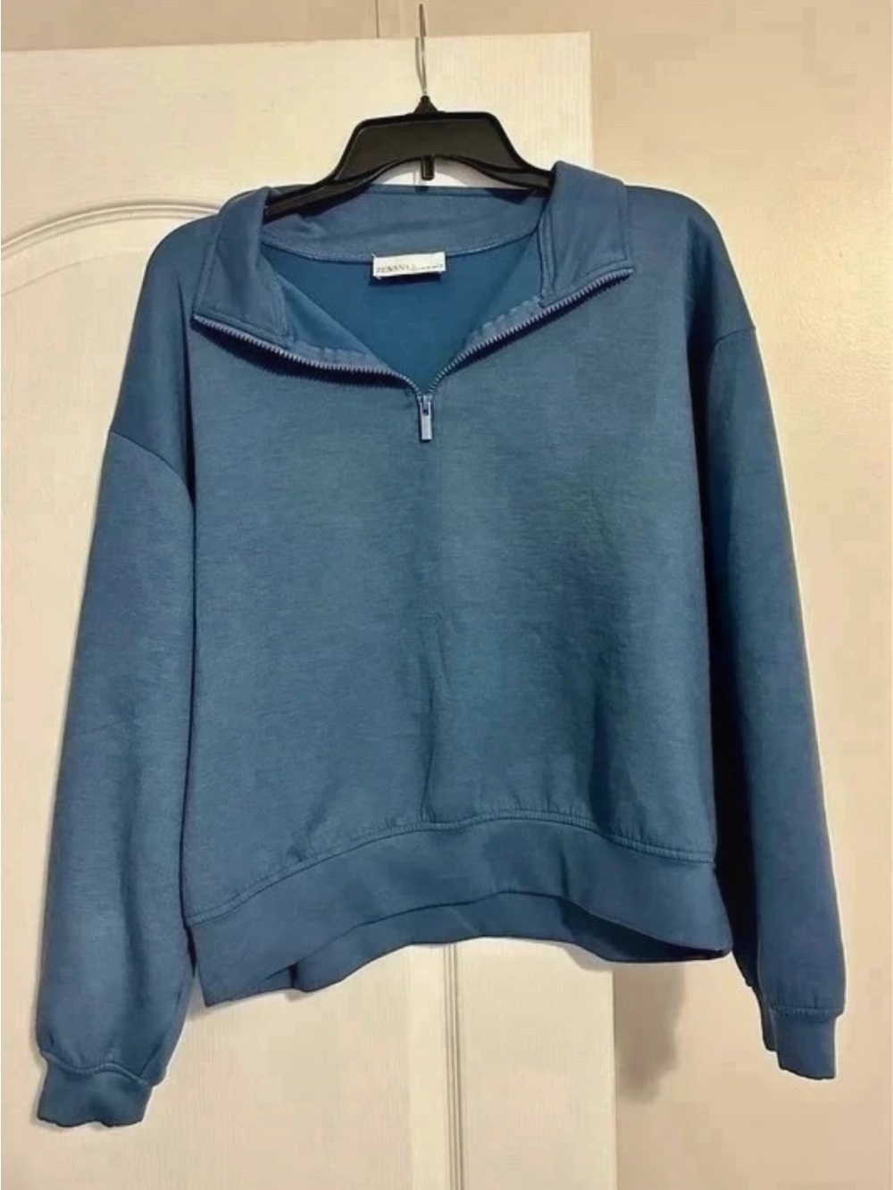 Zenana Outfitters Half-Zip Pullover Sweatshirt